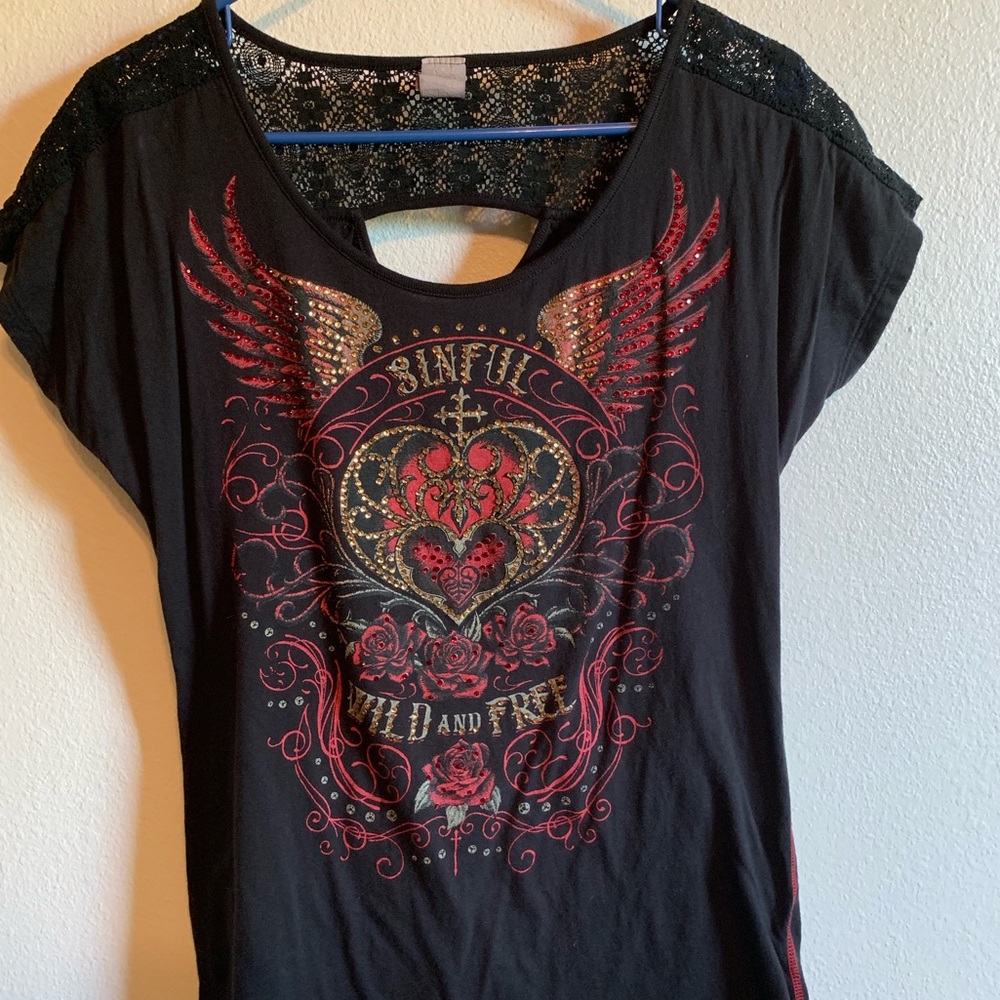 Sinful by Affliction top